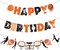 Basketball Happy Birthday Banners,Basketball Themed Party Decorations, Basketball Themed Party Supplies Basketball Slam Dunk Garland Birthday Party Bunting Sign for Kids Teenagers Boys Men